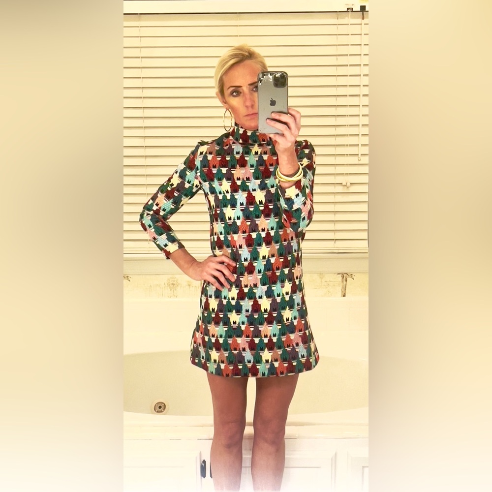 Tuckernuck Multicolor Geometric Dress